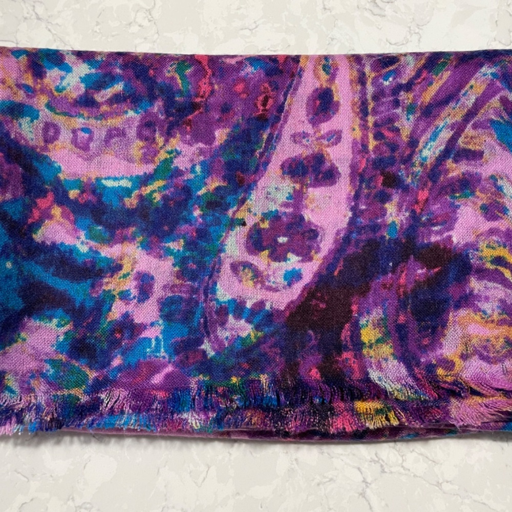 Jessica Simpson Oversized Wrap Scarf Like Cashmere Light and Flowy 80x28.5 - Picture 9 of 11